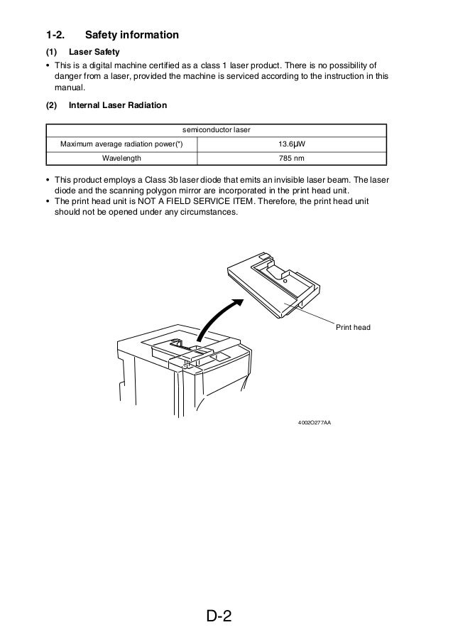 Minolta di470 service manual pdf